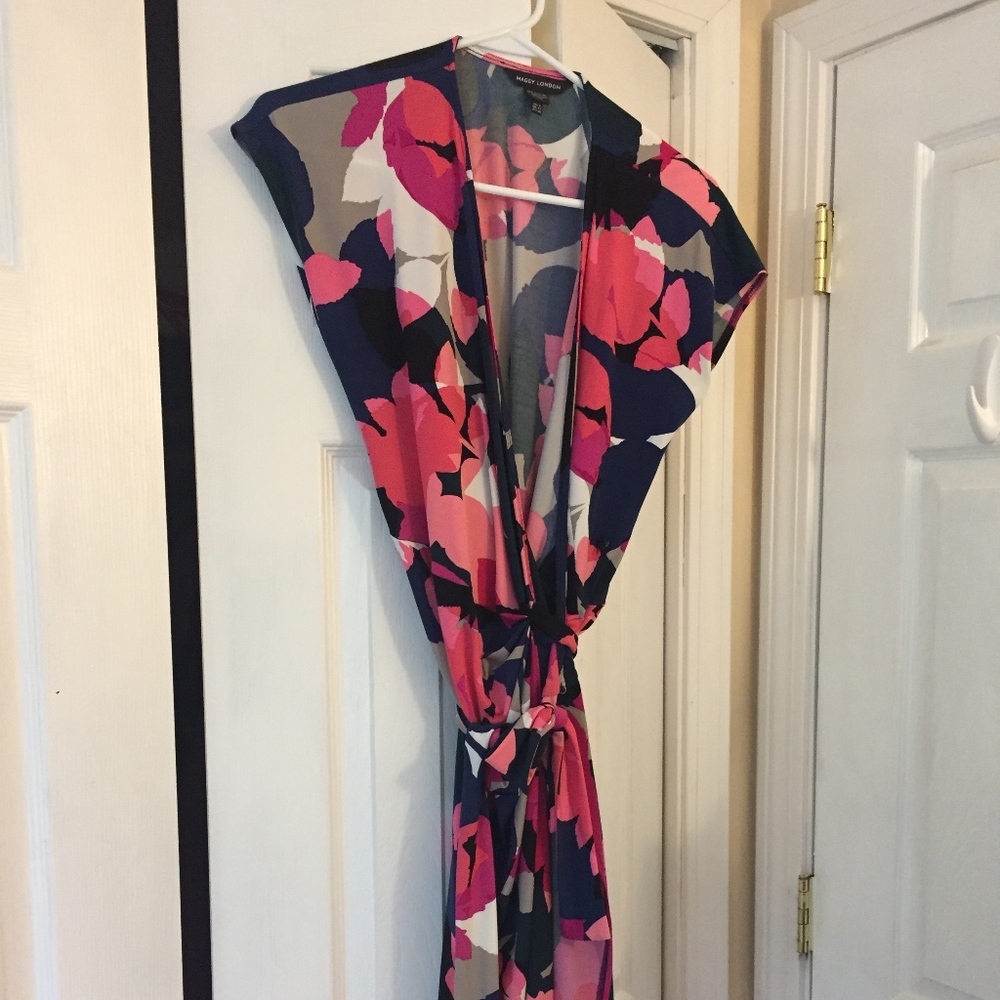 Maggie London Wrap Dress